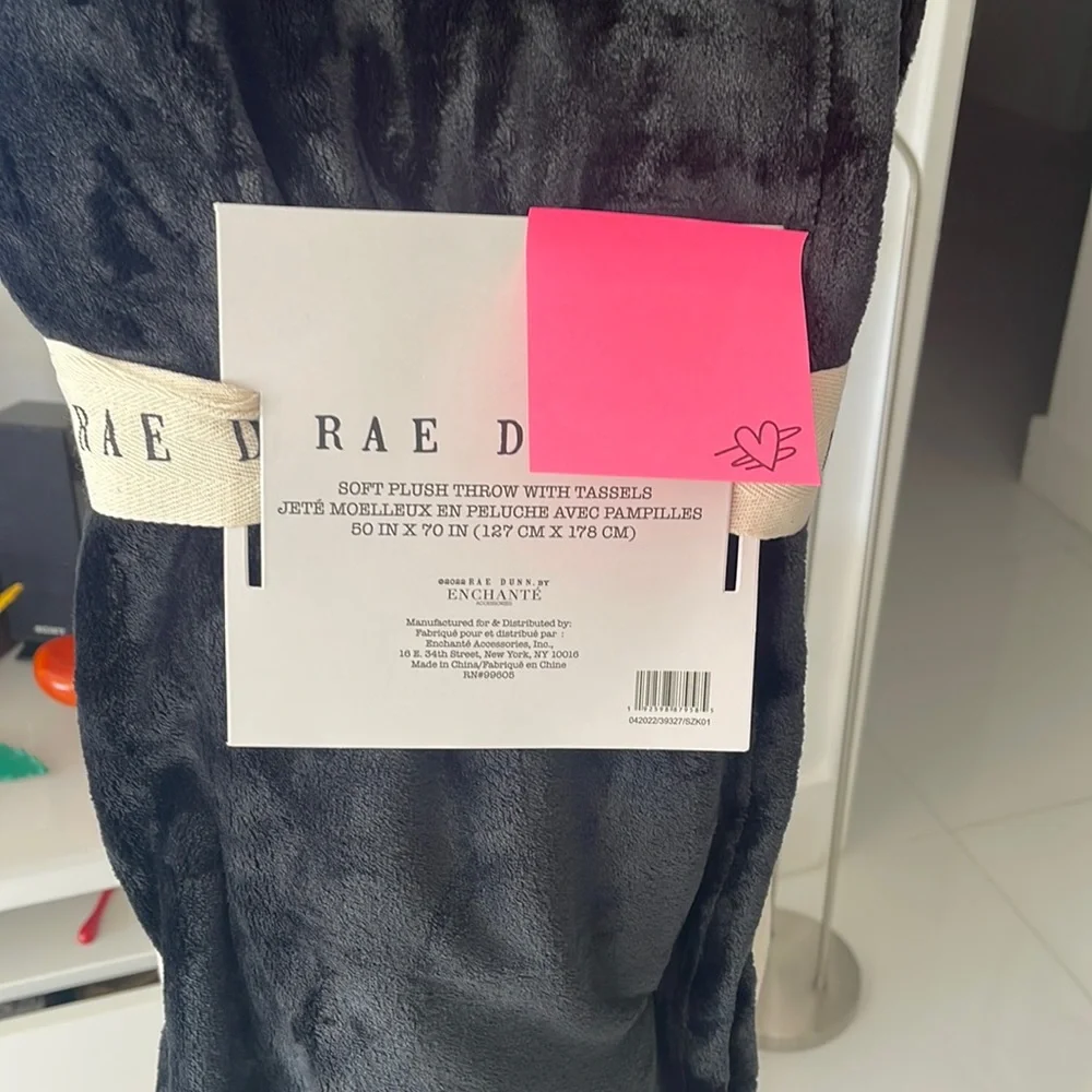 SALE! Rae Dunn Black/Orange/White 